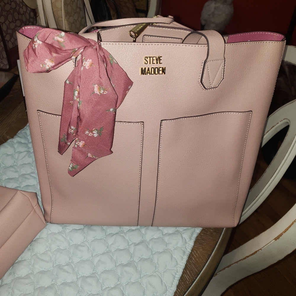 PINK STEVE MADDEN BAG